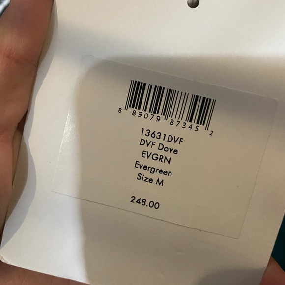 DVF Pleated Halter Top - Picture 5 of 8